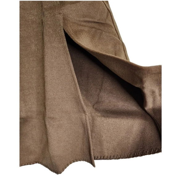 Aqua Faux Suede Cape - Picture 2 of 4